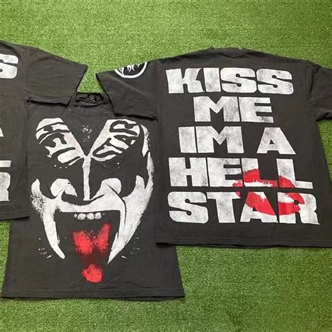 Hellstar Kiss Me in Hell T-shirt - Etsy