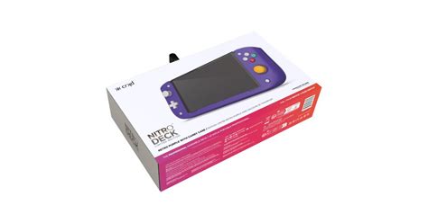 Nitro Deck Retro Purple Limited Edition For Switch Comgad Sro