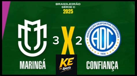Maringá X Confiança - Maringá 3 x 2 Confiança Melhores momentos KE TV Sports - YouTube