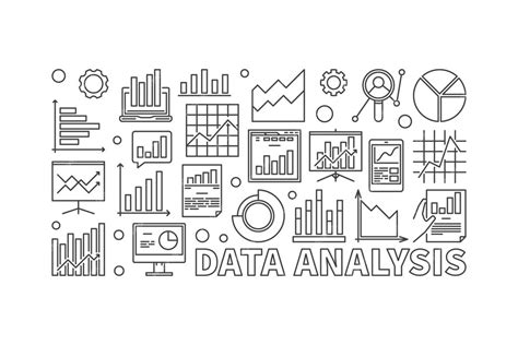 Premium Vector Data Analysis Line Vector Banner