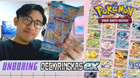 Unboxing Deck Ringkas Ex Pokemon TCG Indonesia YouTube