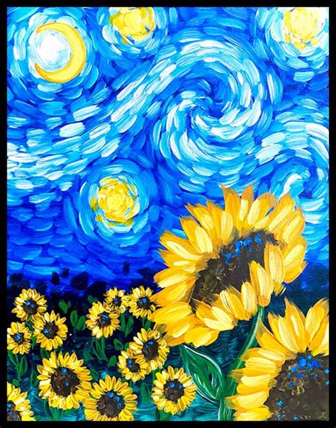 Starry Night Window Cling Suncatcher Faux Stained Glass