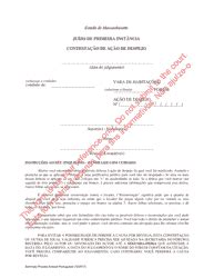 Massachusetts Affidavit Under Summary Process Rule D Ii Fill Out