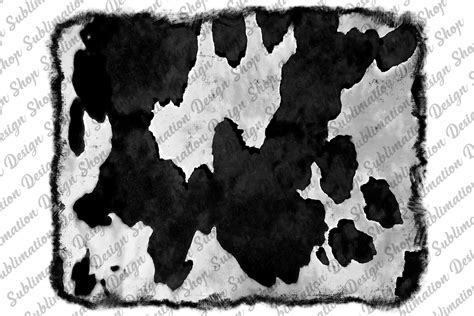 Cowhide Background Western Sublimation Graphic By Pawpawdesignshop