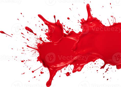 Red Paint Splatter PNGs for Free Download