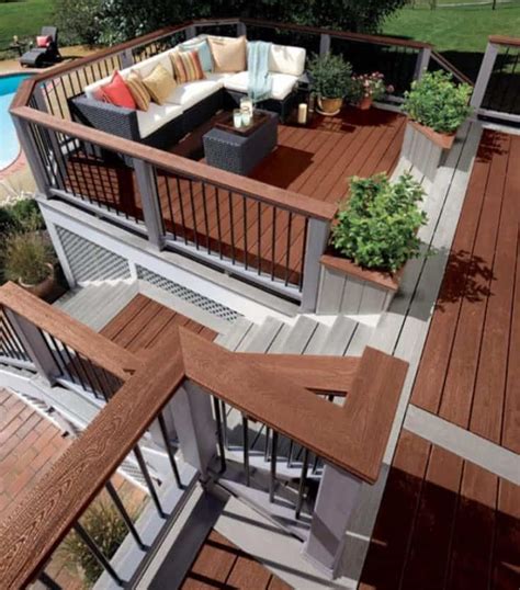 25 Multi Level Deck Design Ideas For Exciting Parties Deck Designs