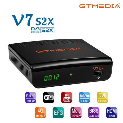 Gtmedia V S X Smart Satellite Tv Receiver Set Top Box And Tv Box