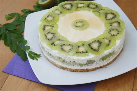 Cheesecakes aux kiwis sans cuisson un délicieux gâteau pour votre dessert