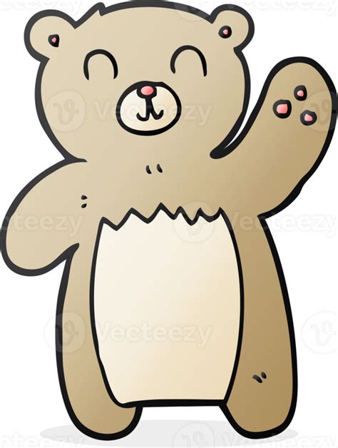 Mano Dibujado Dibujos Animados Osito De Peluche Oso Png