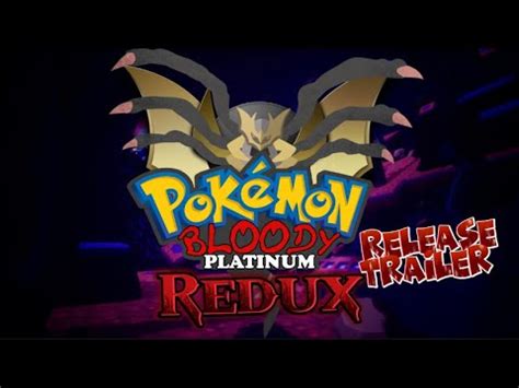 Pokemon Bloody Platinum Redux Official Trailer Release Trailer YouTube