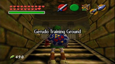 The Legend Of Zelda Ocarina Of Time Gerudo Training Ground 62 Youtube