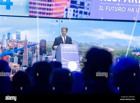 Milano Italia Th Apr Allianz Mico Apertura Del Salone Del