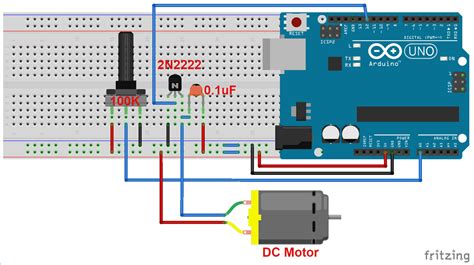 Potentiometer Wiring Diagram Arduino