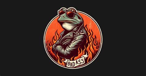 Badass Frog Badass T Shirt Teepublic