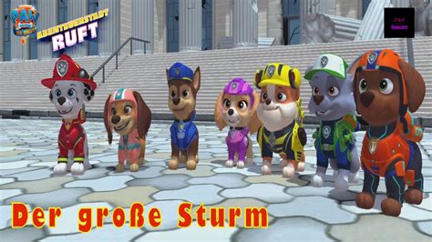 PAW Patrol Der Film Abenteuerstadt ruft 008 Der große Sturm Lets