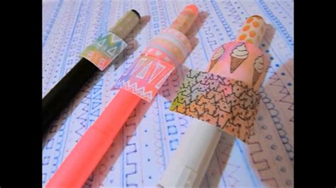 DIY Decora Tus Utiles Escolares YouTube