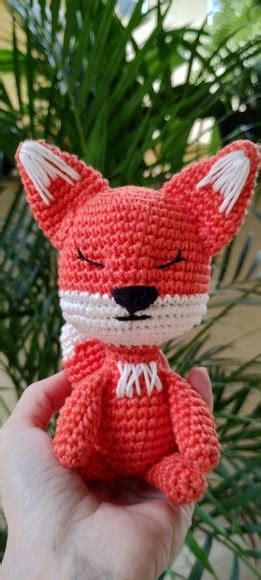 Boneco Senhor Raposa Pequeno Principe Amigurumi Croche Elo7