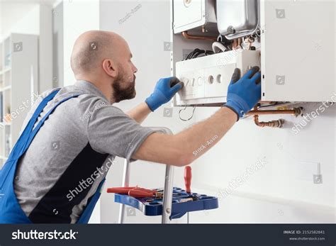 441 Checking Boiler Setting Images Stock Photos Vectors Shutterstock