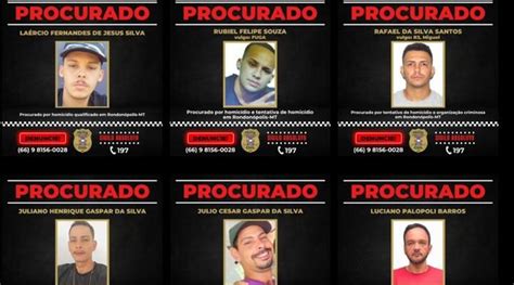 Polícia Civil divulga lista dos 12 criminosos mais procurados em