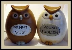 penny wise pound foolish | Learning English from Friends (LEfF)