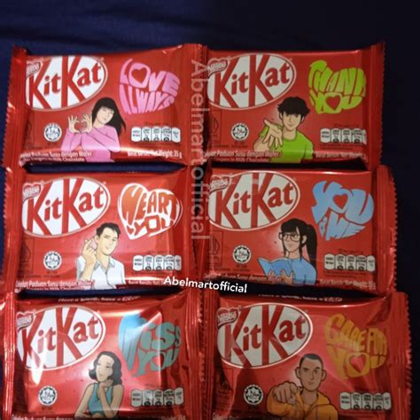 Jual Kitkat Kit Kat Kitkat Valentine Cokelat Kitkat F Gr