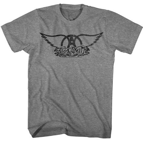 Aerosmith - Black Logo T-Shirt – HYPER iCONiC.