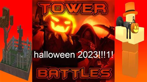 Tower Battles Halloween Update Overview Youtube