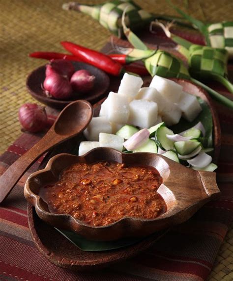 Nasi Impit Kuah Kacang Kacang Resep Nasi Rebusan