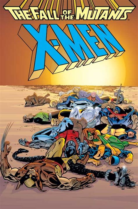 X Men Fall Of The Mutants Trade Paperback Comic Issues Comic