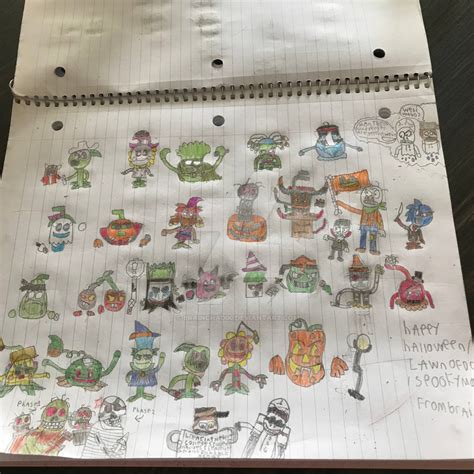 Fnf x Pvz Halloween full cast by braincha000 on DeviantArt