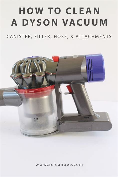 How To Clean Dyson Canister Informationwave