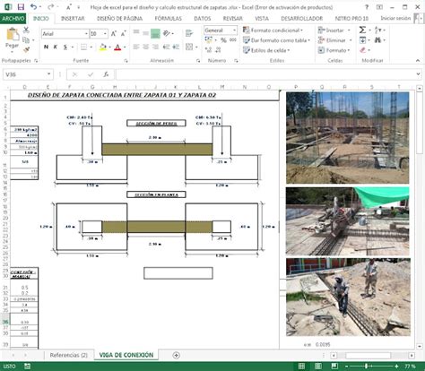 Plantilla Excel Para El Diseno Y Analisis De Vigas De Concreto Armado