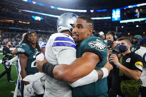 Eagles News Jalen Hurts Joins The Nfl Superstar Club While Dak