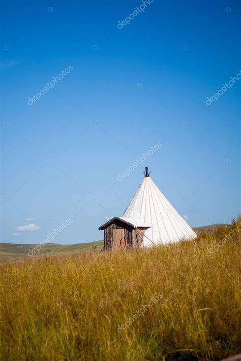 Mongolian yurts — Stock Photo © dspguy #63190305