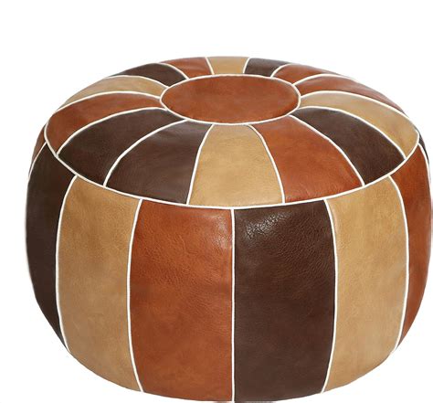 Amazon Thgonwid Unstuffed Handmade Moroccan Round Pouf Foot Stool