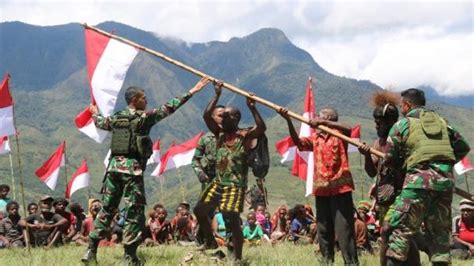 Berhasil Bina KKSB Di Papua Kembali Ke NKRI 10 Prajurit TNI AD Naik