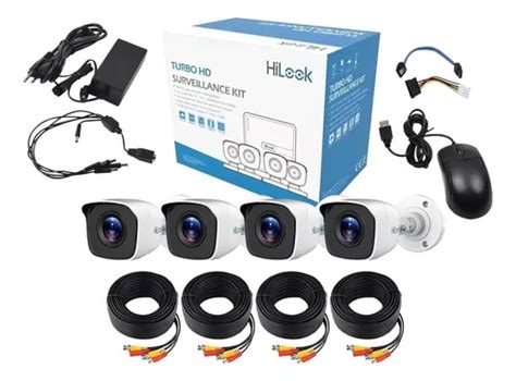 Kit Circuito Cerrado Hilook Dvr Ch Cam P Hl Lqkits M