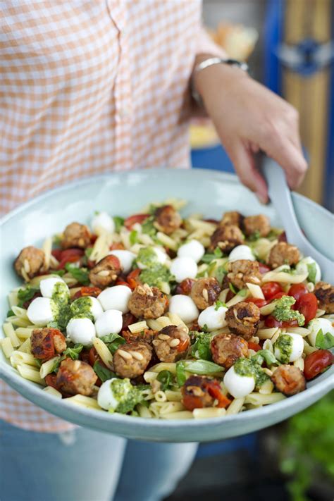 Koude Pasta Salade Met Tonijn En Pesto Artofit