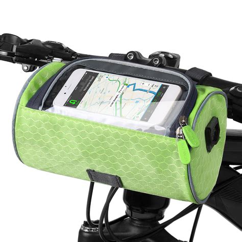 Waterdichte Fiets Stuurtas Fiets Voortas Touchscreen Telefoonhouder Tas