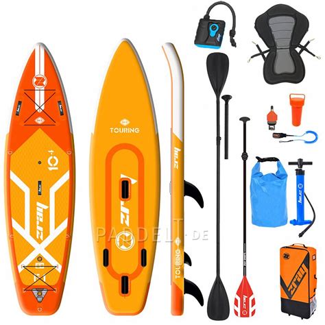 SUP ZRAY F1 FURY 10 4 Mit Paddel Aufblasbares Stand Up Paddle Board