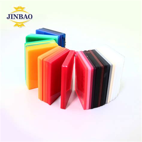 Jinbao Transparent Frosted PMMA Plastic Lucite 1220 2440mm Cast Sheet