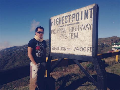 Zarenes Travel The Highest Point Of The Philippine Highway System