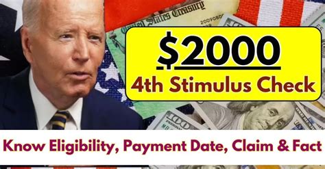 Th Stimulus Check Oct Know Eligibility Payment Date