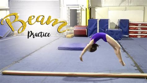 Balance Beam Practice Buttercup Sgg Youtube