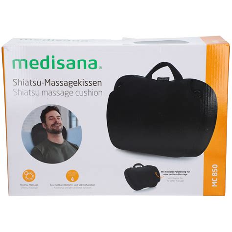 medisana Coussin de massage Shiatsu avec lumière rouge et chaleur