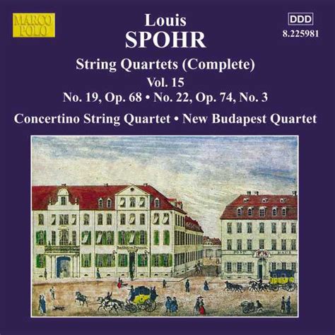 Louis Spohr Complete String Quartets Vol Flac Boxset Me