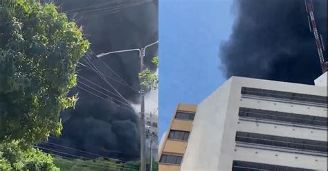 Alerta Por Grave Incendio En Inmediaciones Al Palacio De Justicia De