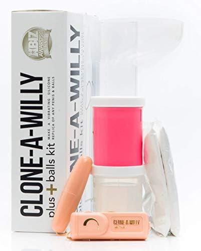 Amazon CLONE A WILLY Balls Kit Hot Pink ピンク色 正規代理店日本語マニュアル付き