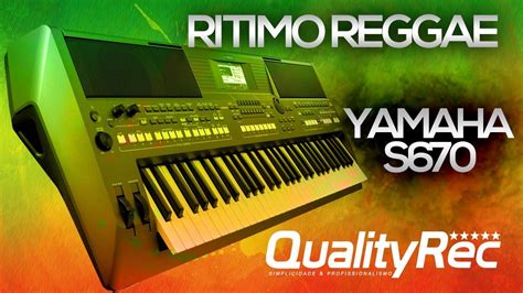 Ritmo Reggae Yamaha S Youtube