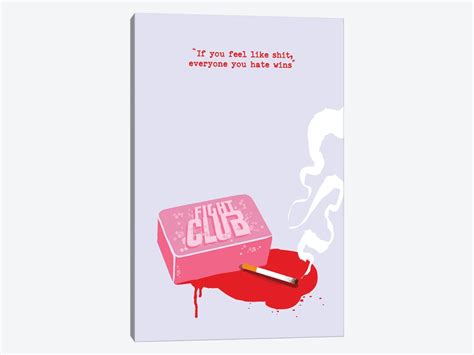 Fight Club Soap Art Canvas Print By 2toastdesign Icanvas